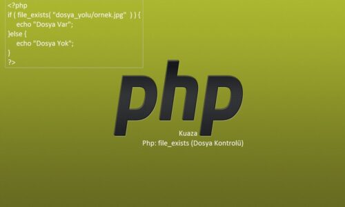 php-dosya-ve-klasor-islemleri